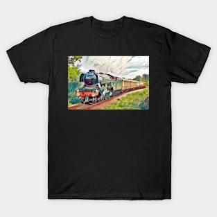 The Flying Scotsman Locomotive T-Shirt